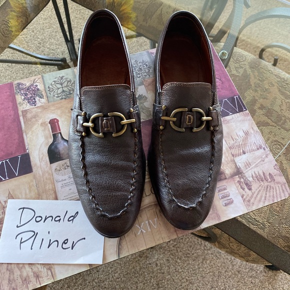 donald pliner bit loafer